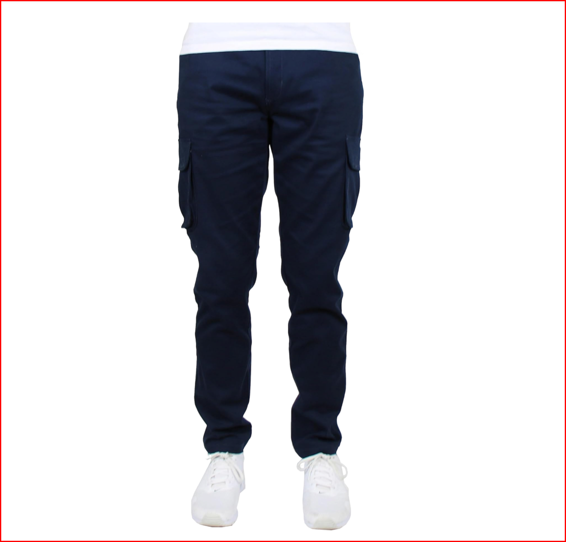 3-Pack Men's Flex-Stretch one size dowen for perfect fit Cotton Cargo Pants 31-Inch Inseam - Comfortable Durable Plain Design in Black Khak