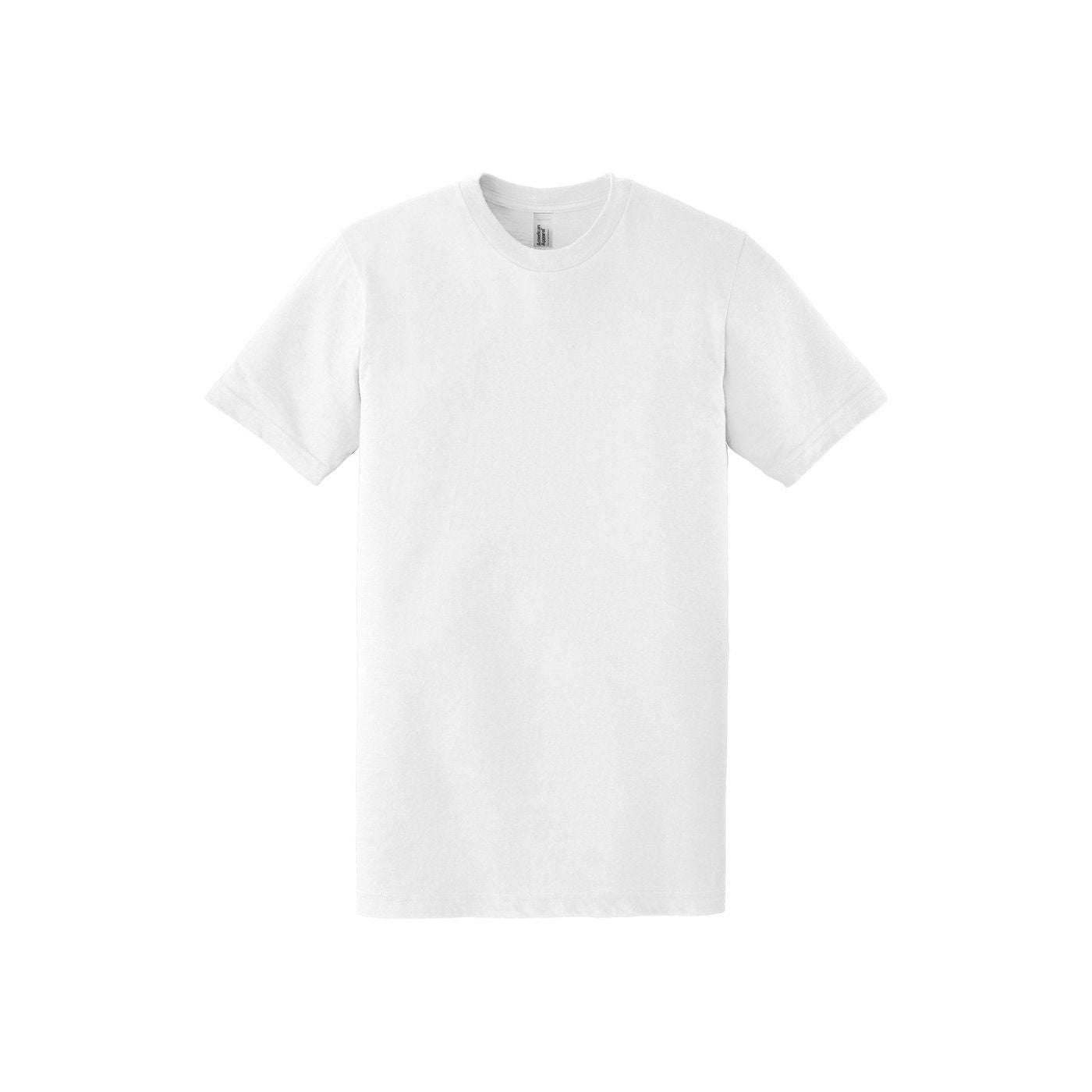 White American Apparel T-Shirt Unisex Fine Jersey S&S