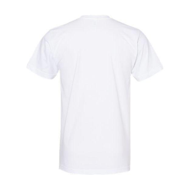 White American Apparel T-Shirt Unisex Fine Jersey S&S