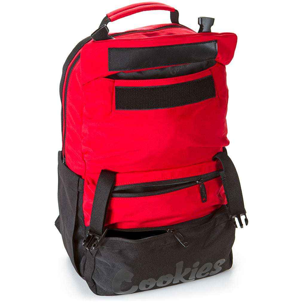 Parks Utility Sateen Bomber Smell Proof Nylon Backpack for Ultimate Discreet Carry