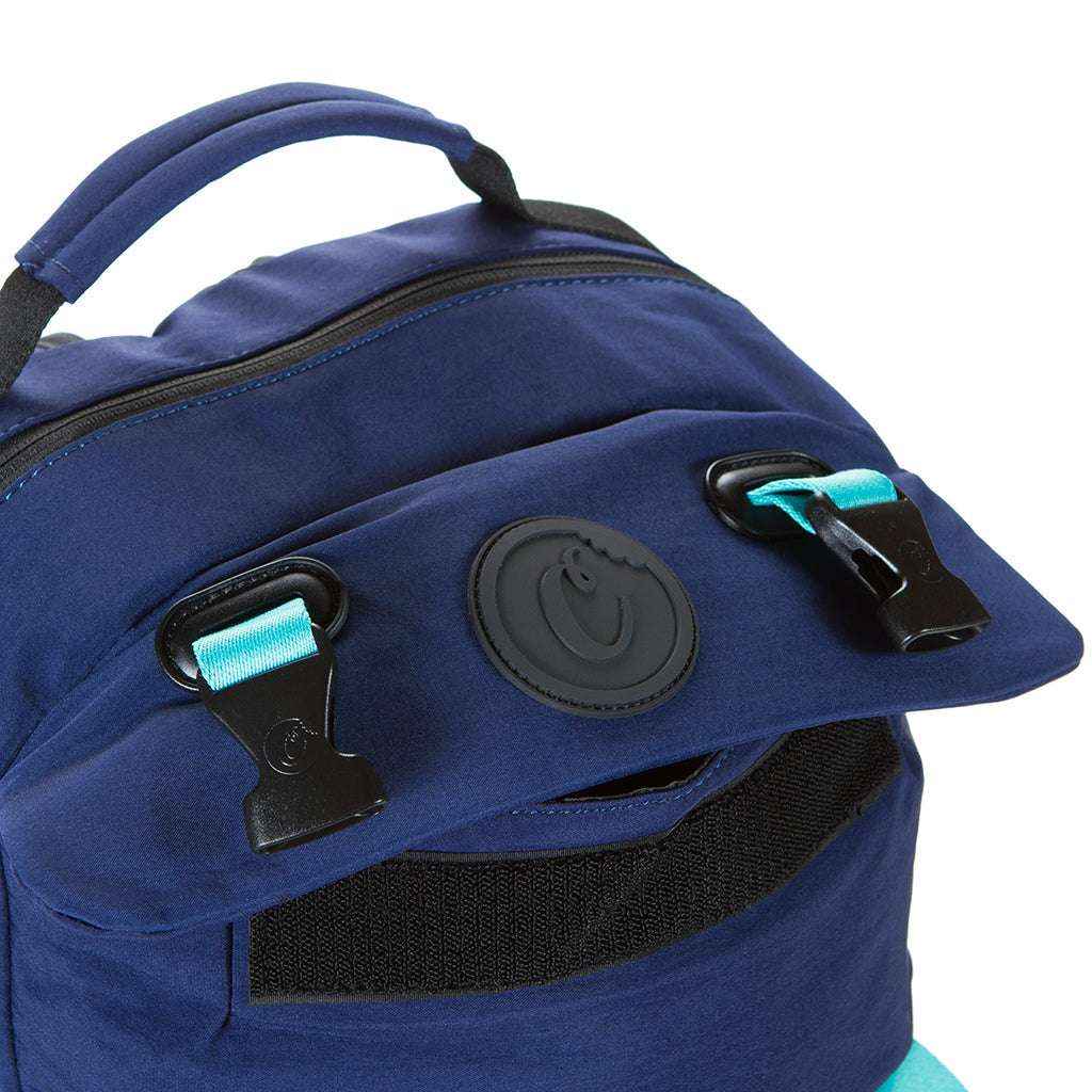 Parks Utility Sateen Bomber Smell Proof Nylon Backpack for Ultimate Discreet Carry