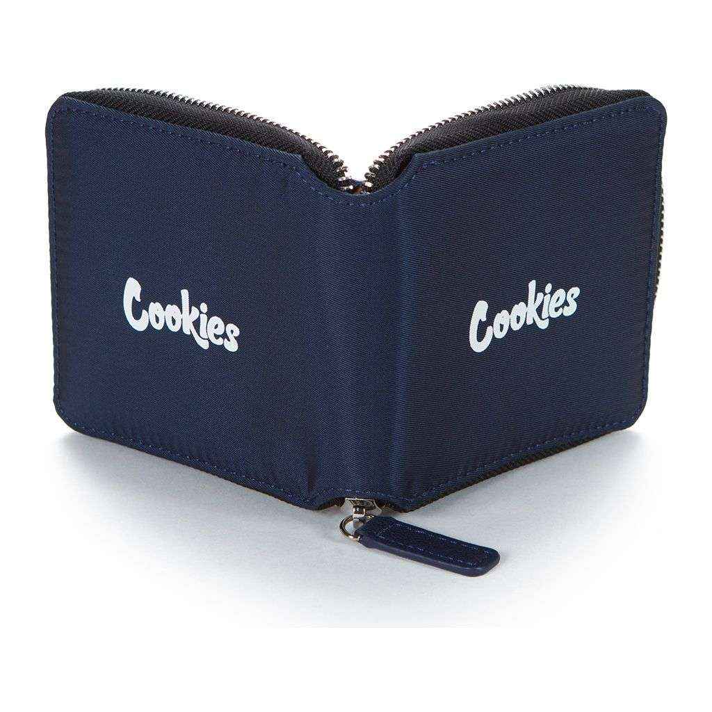 Cookies Zipper Wallet Luxe Matte Satin Nylon for Stylish Organization