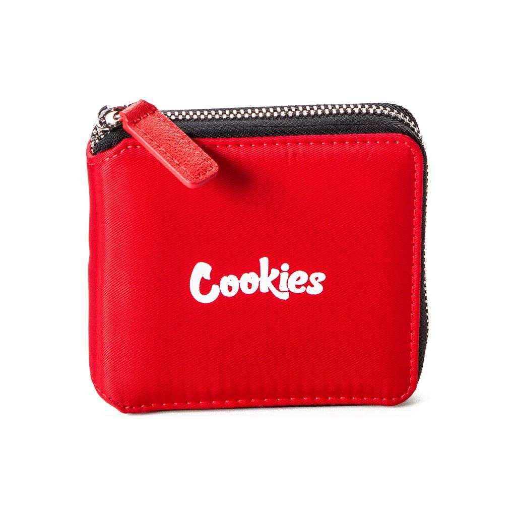 Cookies Zipper Wallet Luxe Matte Satin Nylon for Stylish Organization