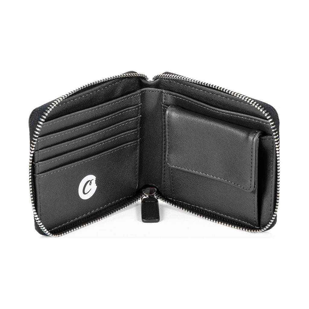 Cookies Zipper Wallet Luxe Matte Satin Nylon for Stylish Organization