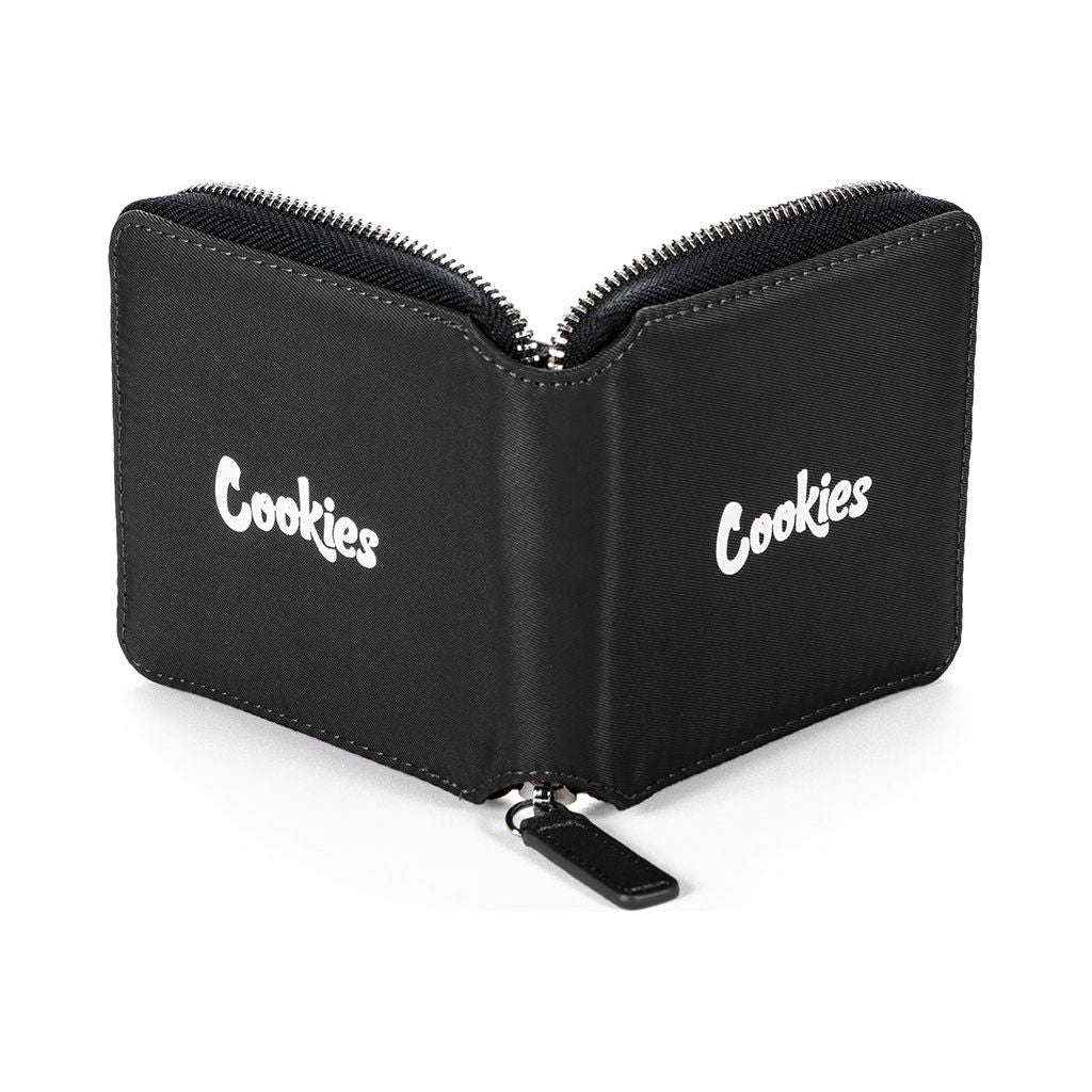 Cookies Zipper Wallet Luxe Matte Satin Nylon for Stylish Organization