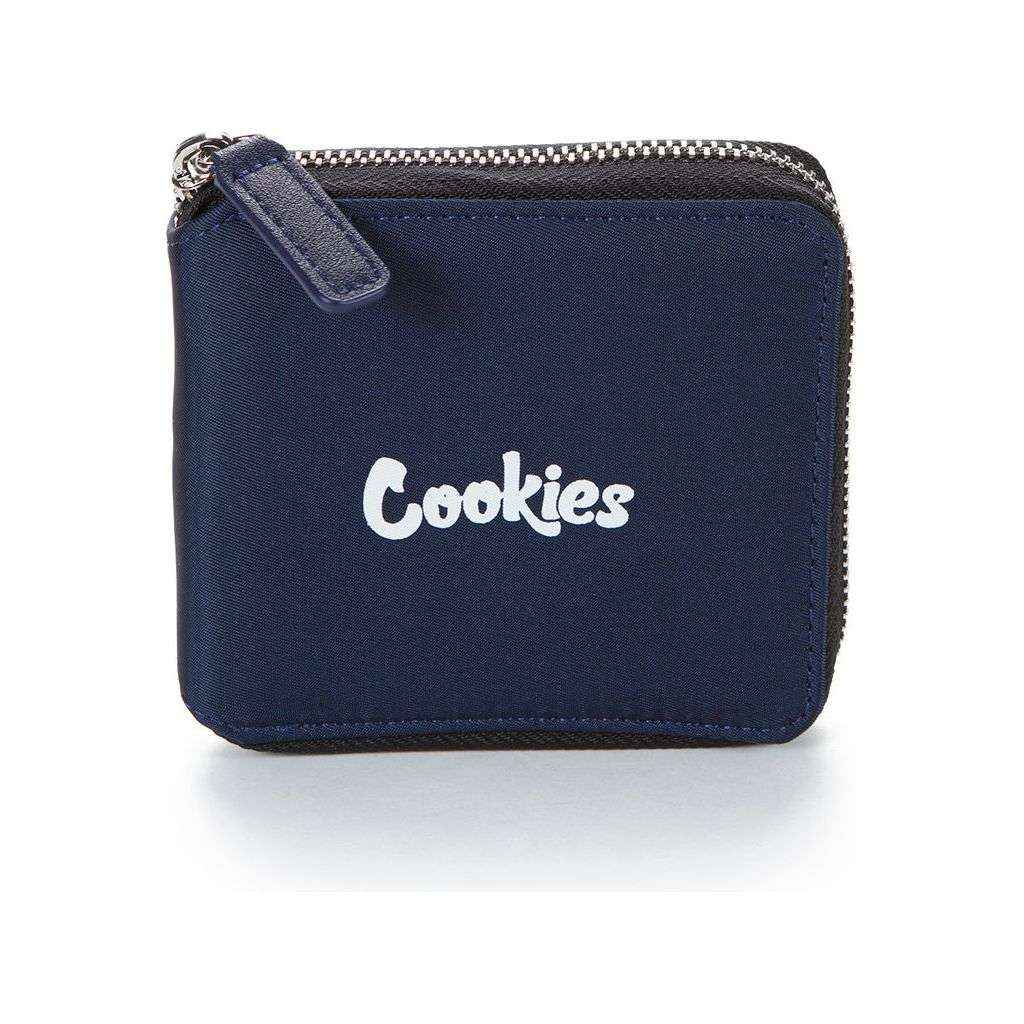 Cookies Zipper Wallet Luxe Matte Satin Nylon for Stylish Organization