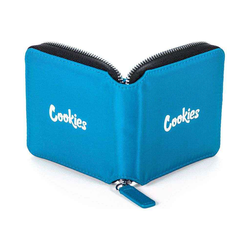 Cookies Zipper Wallet Luxe Matte Satin Nylon for Stylish Organization