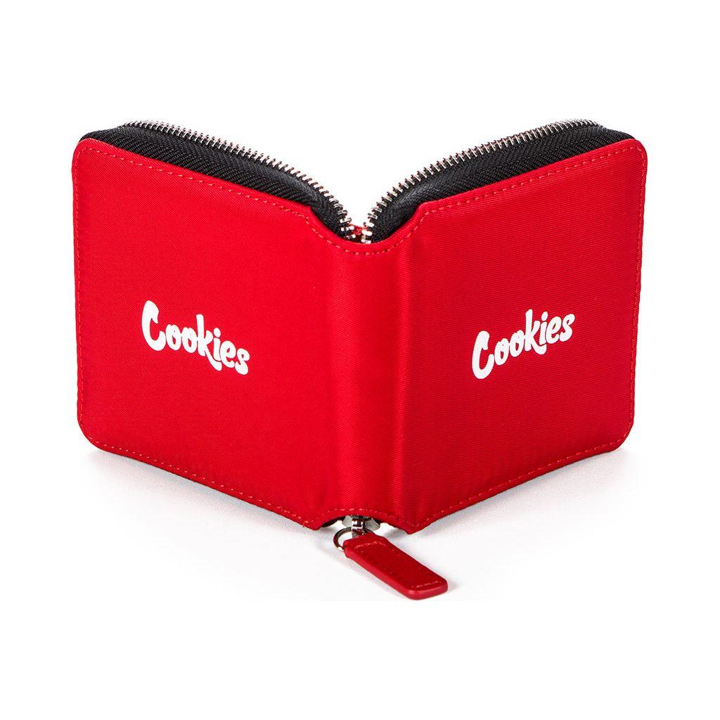 Cookies Zipper Wallet Luxe Matte Satin Nylon for Stylish Organization