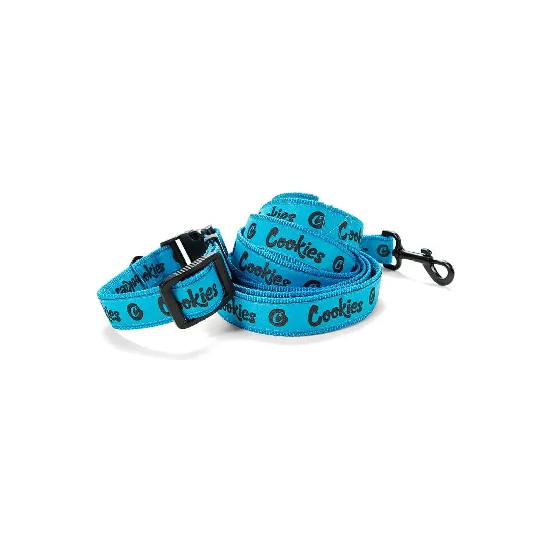 Cookies Dog Leash - Original Mint Nylon Collar and Leash Set