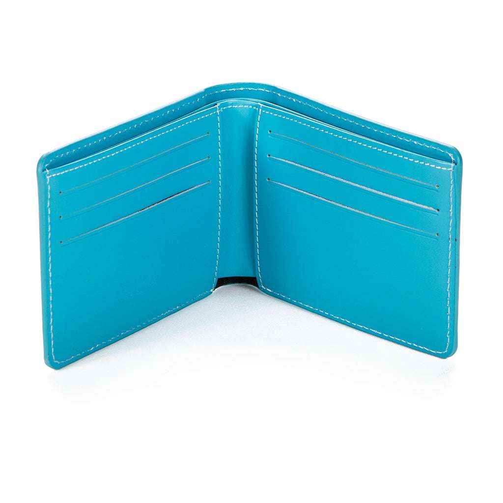 Cookies Embossed Leather Wallet - Billfold Design