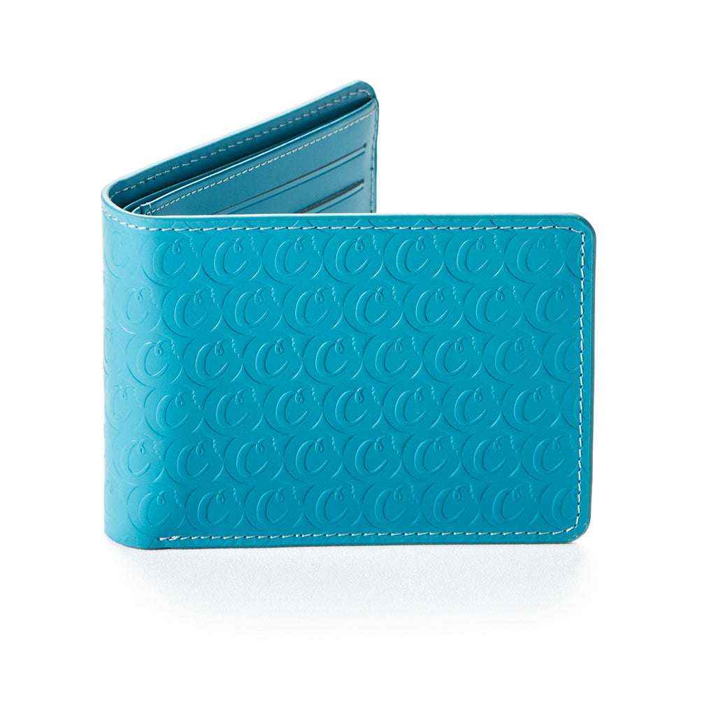 Cookies Embossed Leather Wallet - Billfold Design
