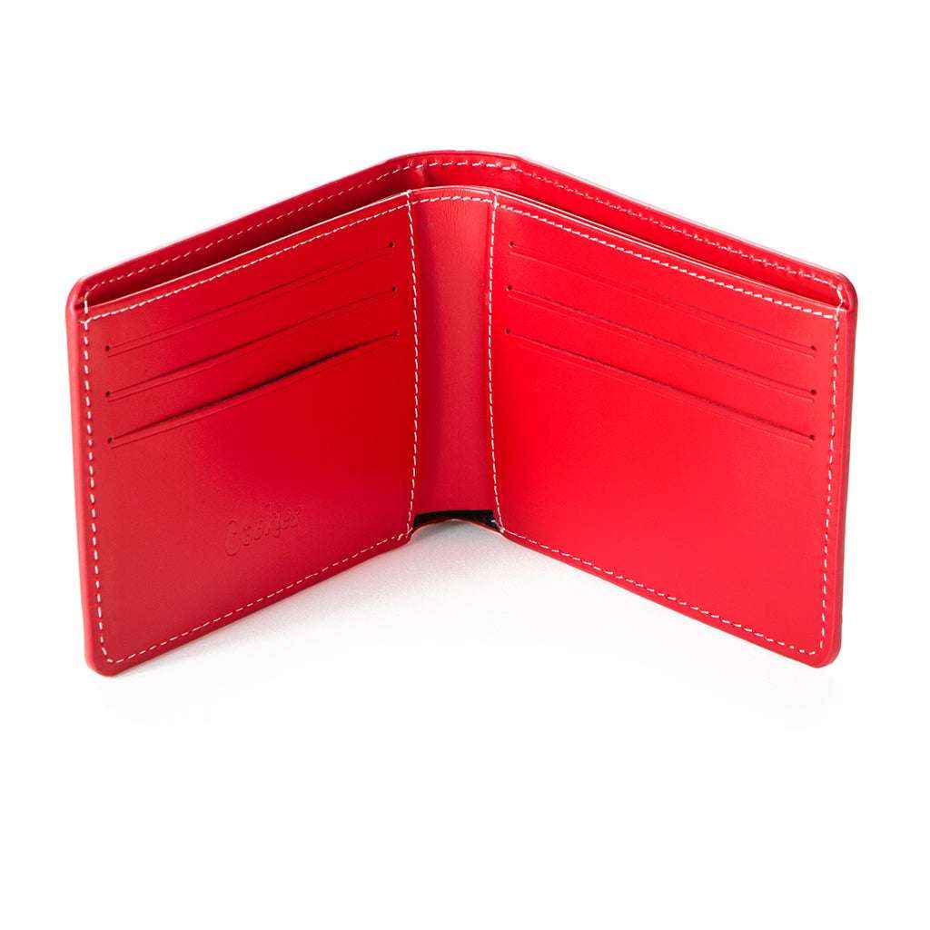 Cookies Embossed Leather Wallet - Billfold Design