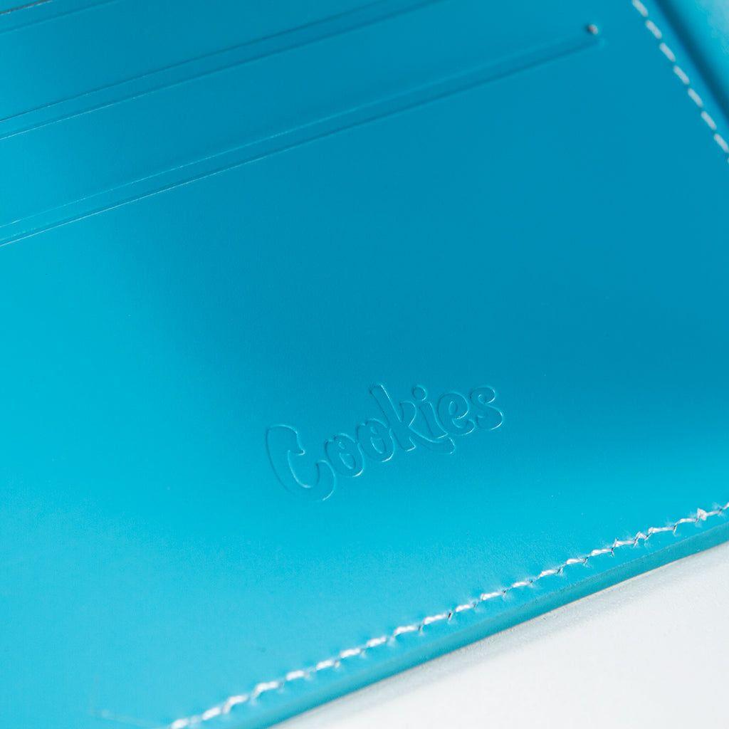 Cookies Embossed Leather Wallet - Billfold Design