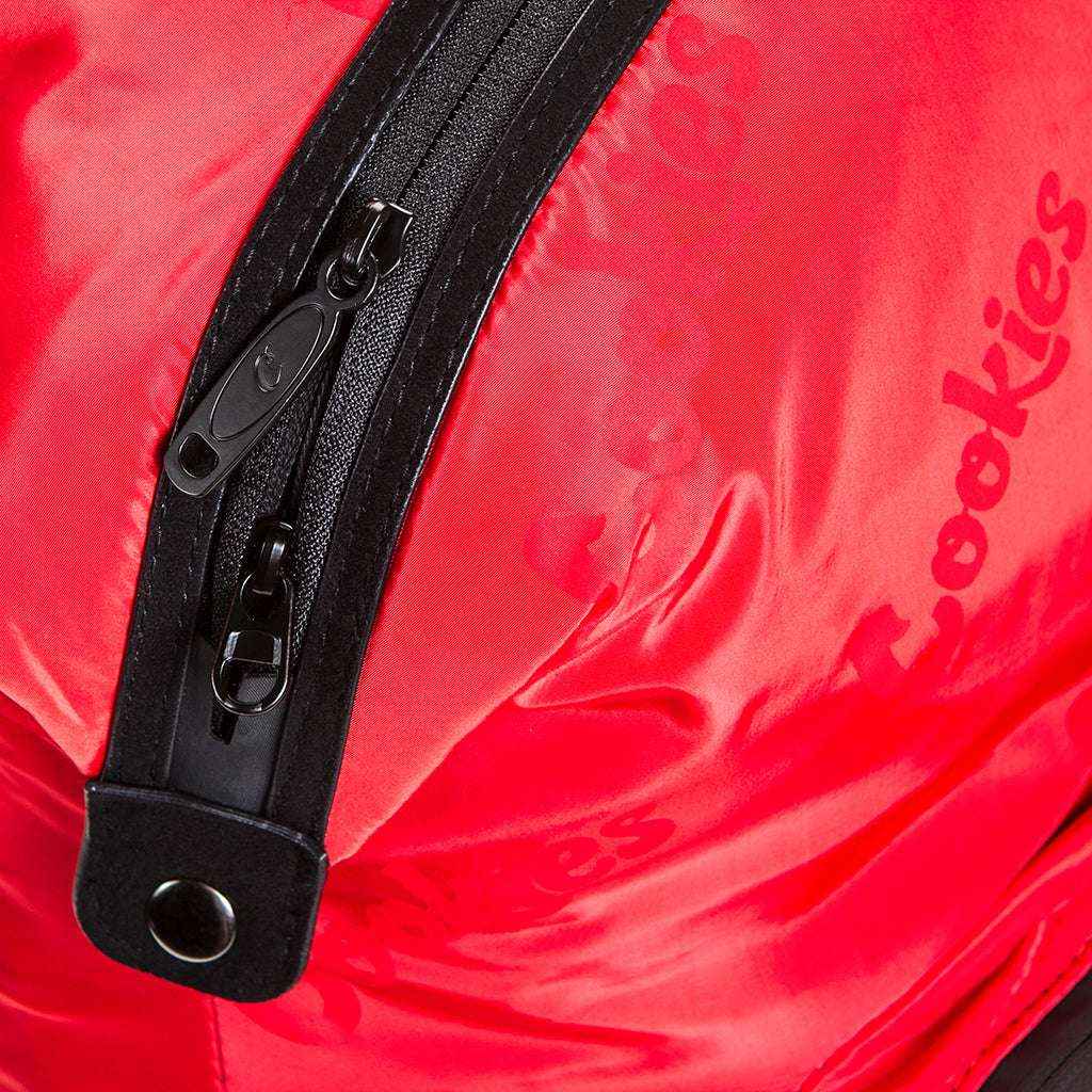 Luxe Satin Smell Proof Backpack for Cookies
