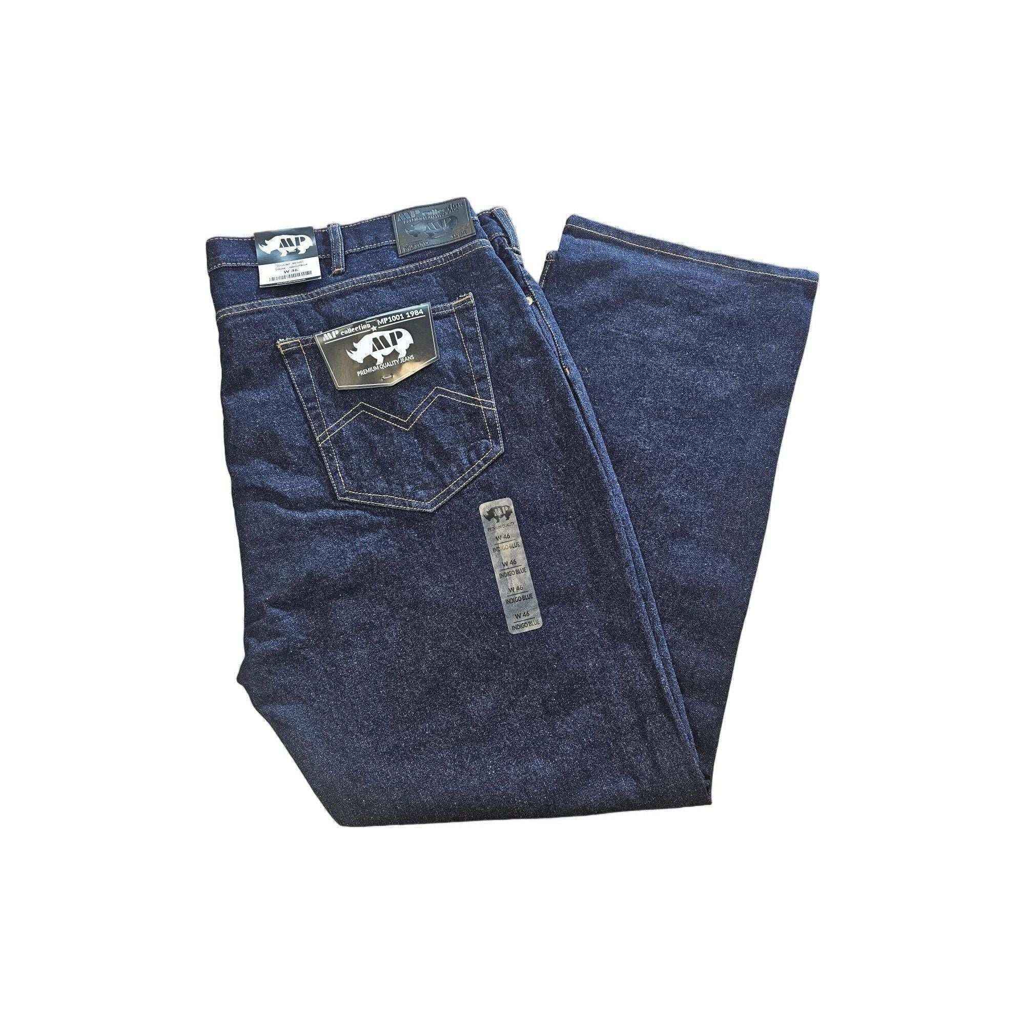 Men's Denim Jeans MP Collection MP 1001 / 1984 Premium Quality Cotton Classic Leg Fit Pants Regular