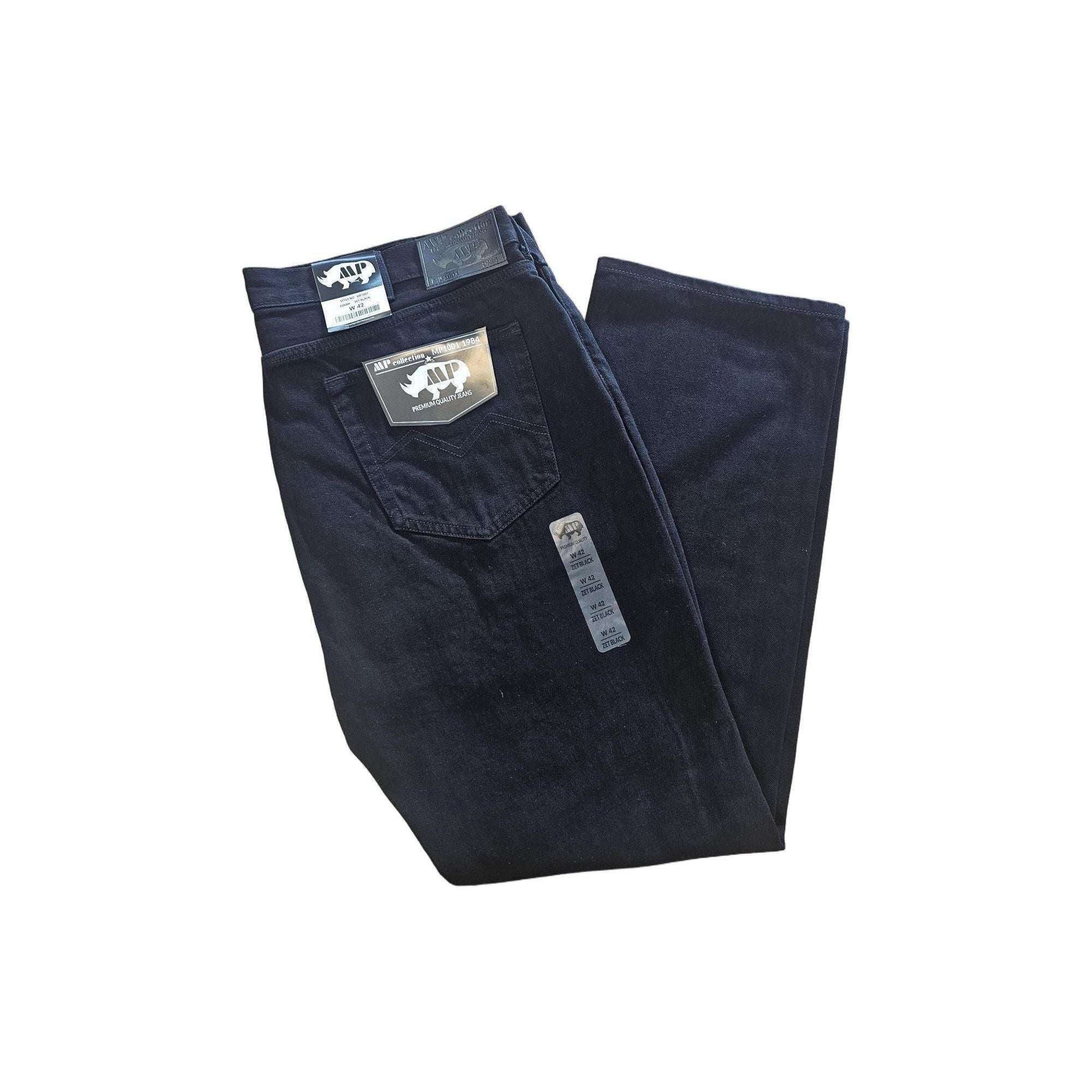 Men's Denim Jeans MP Collection MP 1001 / 1984 Premium Quality Cotton Classic Leg Fit Pants Regular