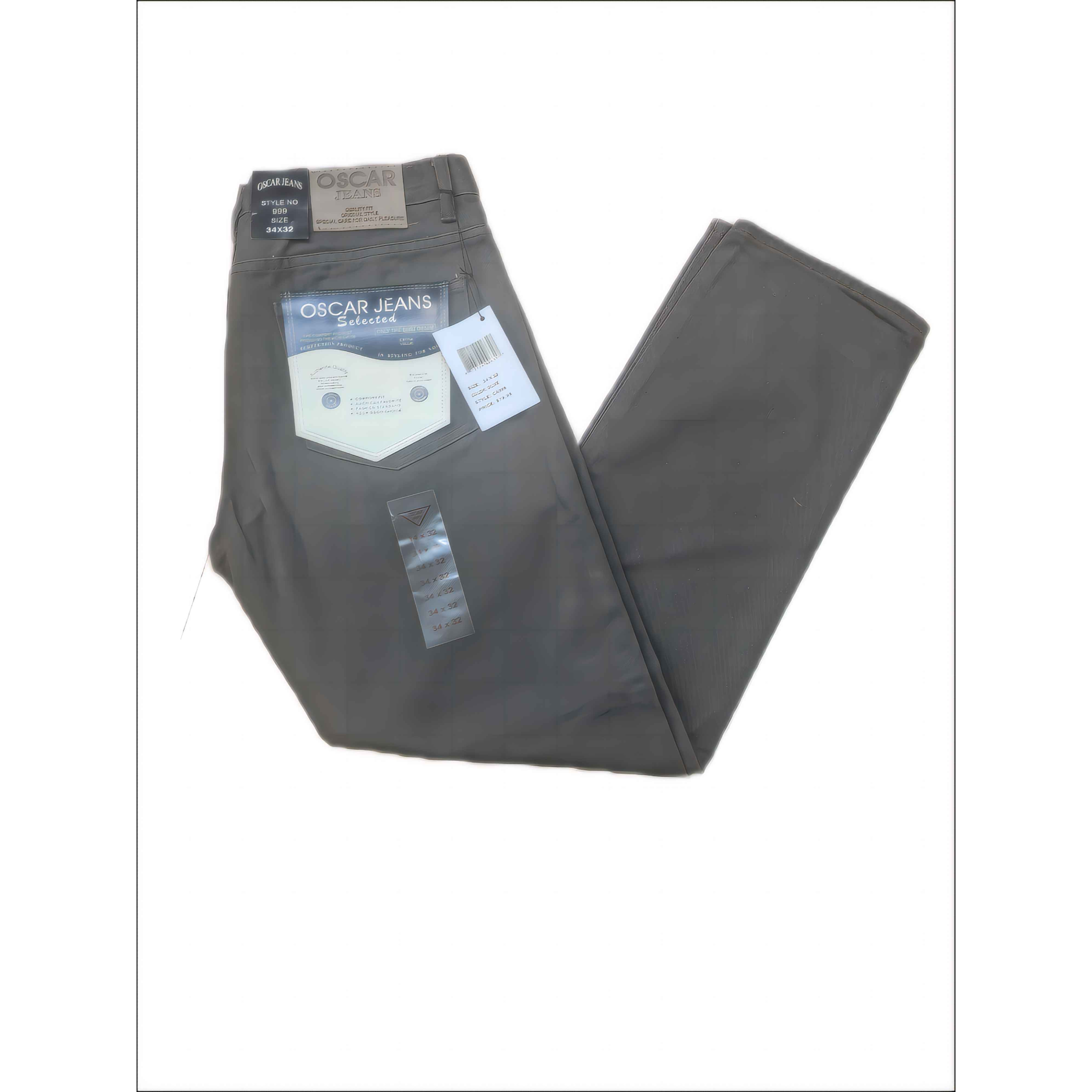 Oscar Premium Cotton Jeans Pants 32/30 to 48/30 Leg Fit