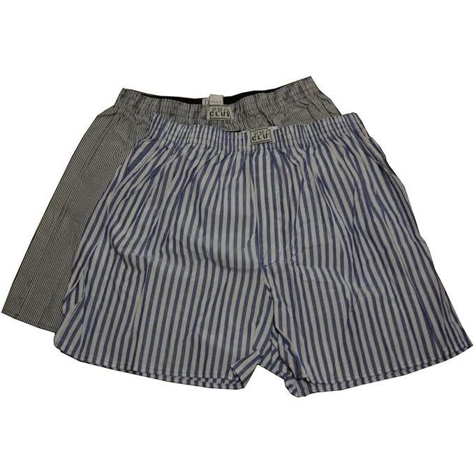 PRO CLUB MEN'S BOXER SHORTS 2-PACK CLASSIC WOVEN - MIX COLORS