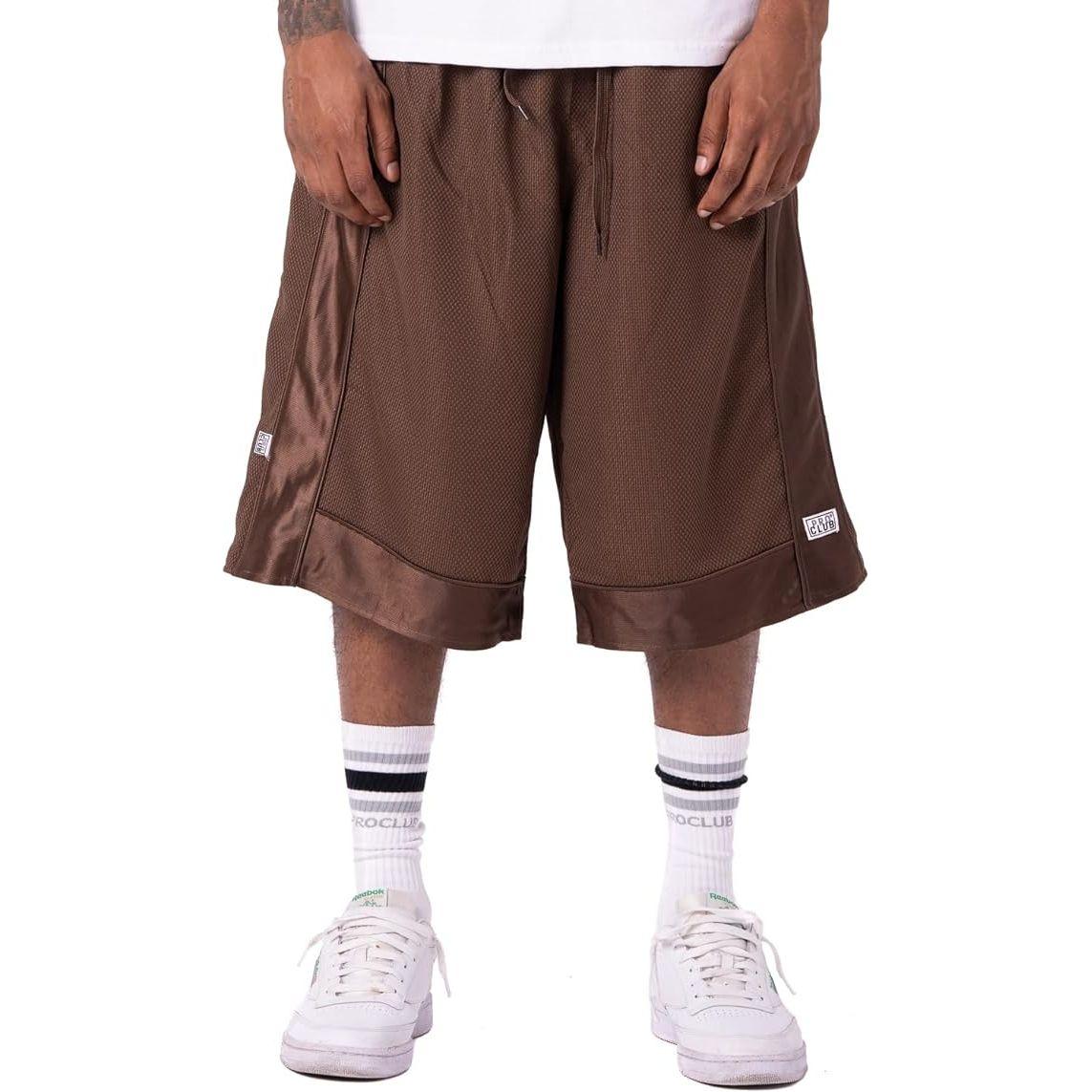 Pro Club Men's Basketball Shorts - Heavyweight Mesh for Ultimate Comfort