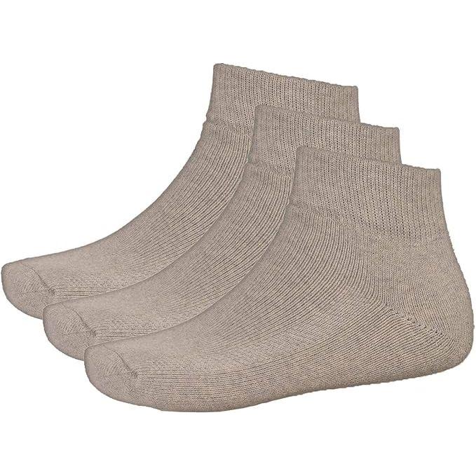 Pro Club Heavyweight Quarter Socks - 3 Pair Men's Set for Casual Comfort