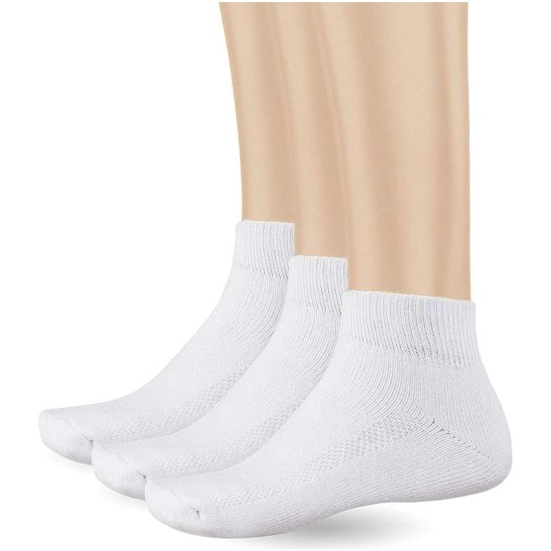Pro Club Heavyweight Quarter Socks - 3 Pair Men's Set for Casual Comfort
