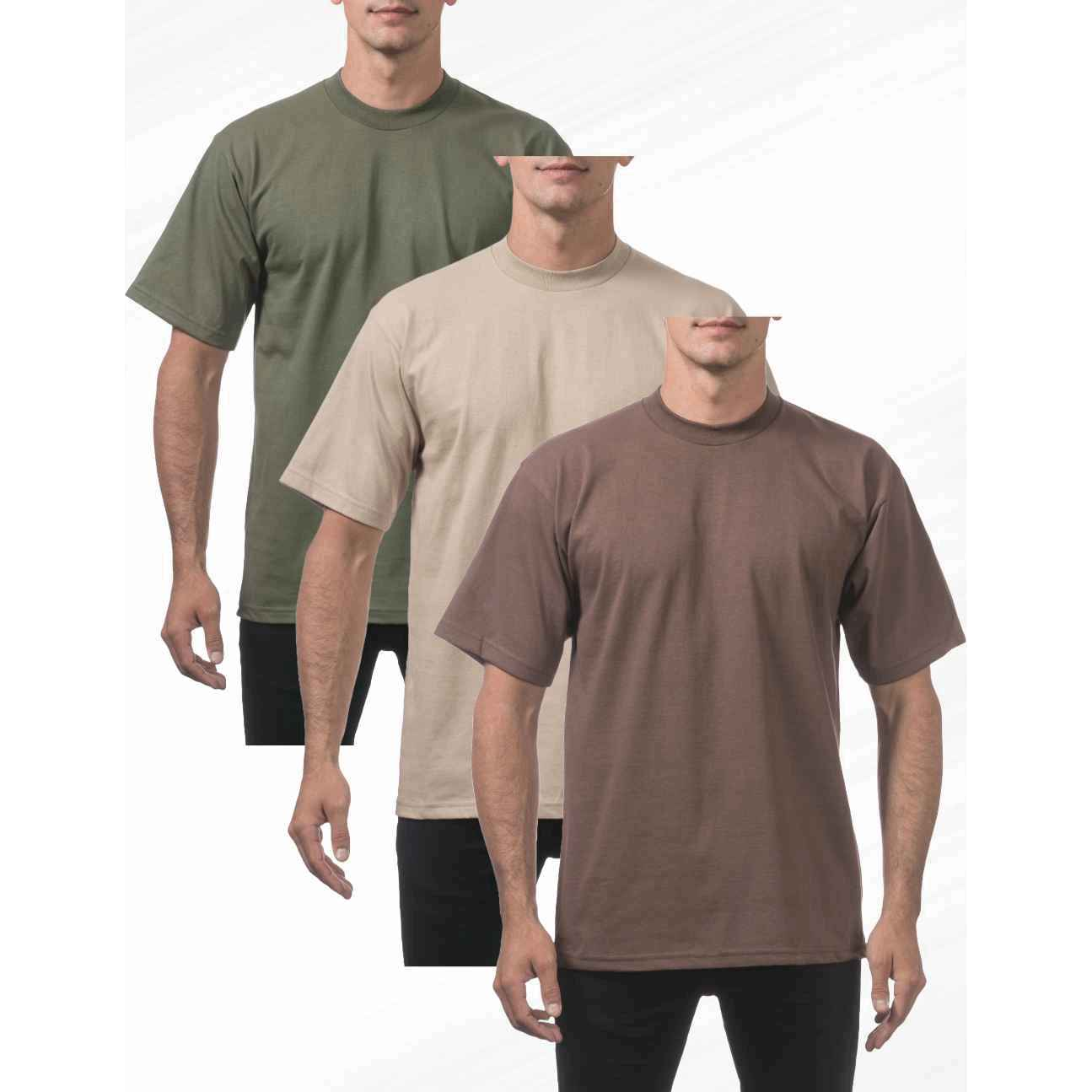 3 Pro Club Heavyweight T-Shirts