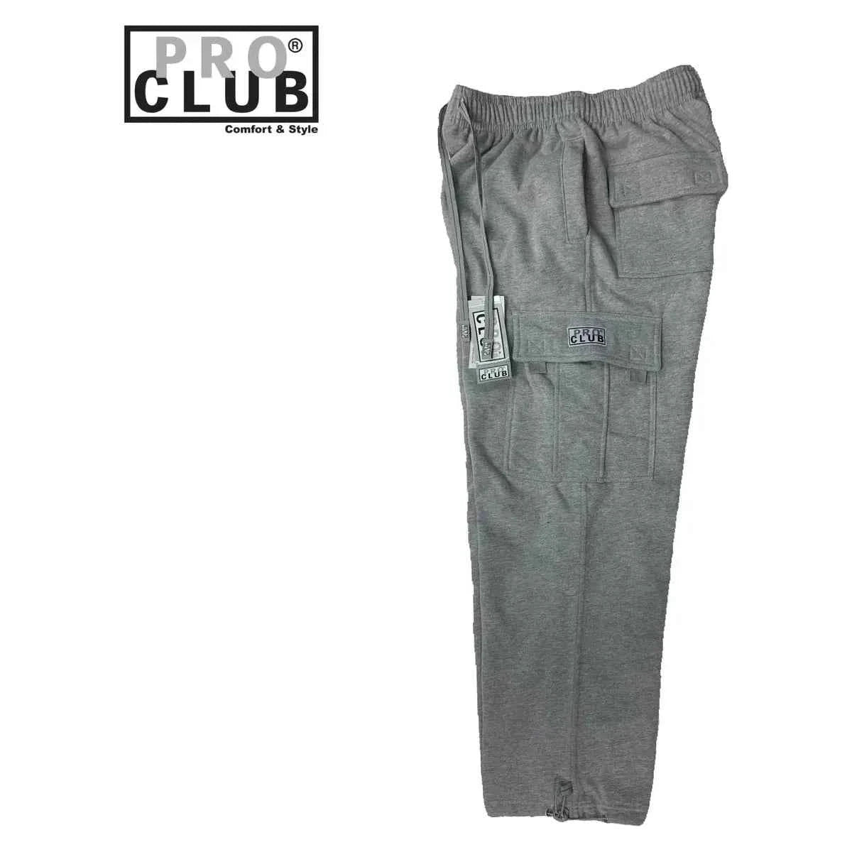 Pro Club Men's Cargo Sweatpants