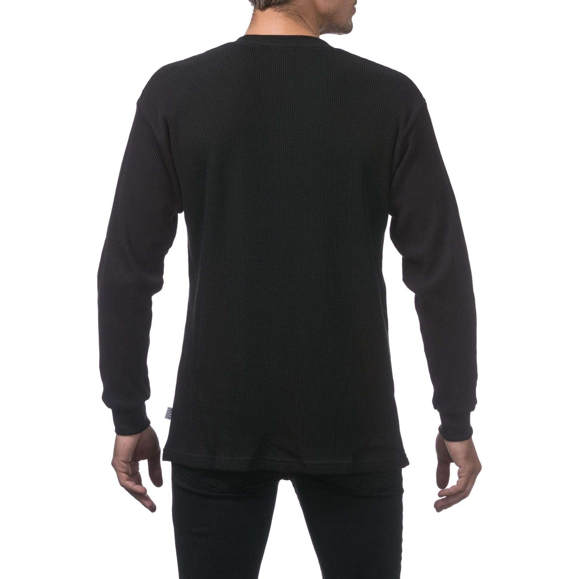 Pro Club Heavyweight Thermal Top for Men - Cotton Long Sleeve