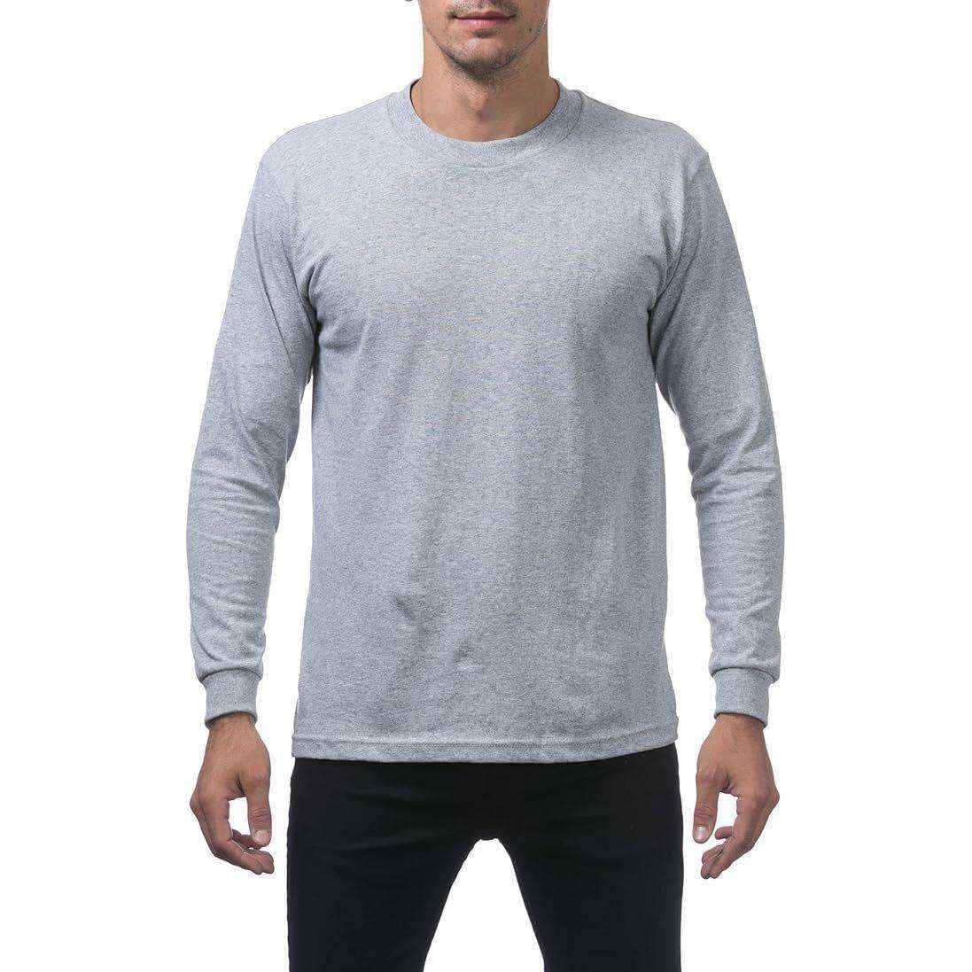 Pro Club Heavyweight Long Sleeve T-Shirt for Men