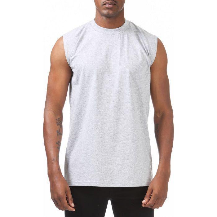 Pro Club Men's Heavyweight Sleeveless Muscle T-Shirt - Ultimate Comfort and Style