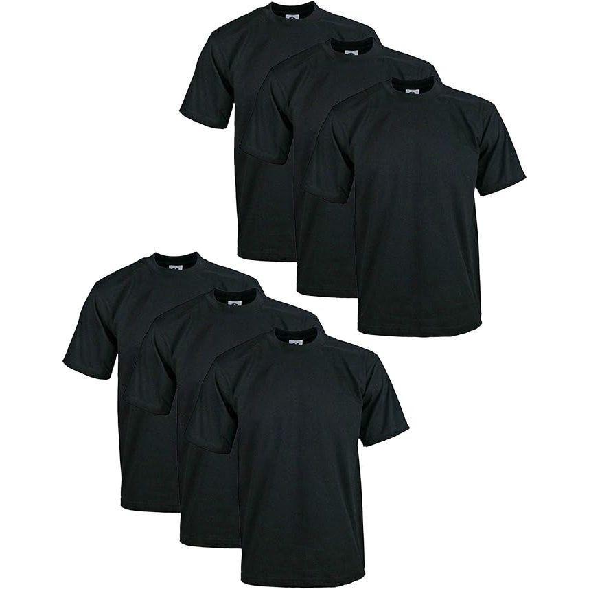 6 Pro Club Heavyweight Shirts Short Sleeve Cotton for Men