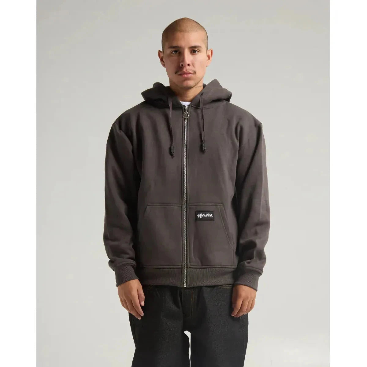 Shaka Wear Heavyweight Zip Hoodie for Men - Super Heavyweight Comfort Essential