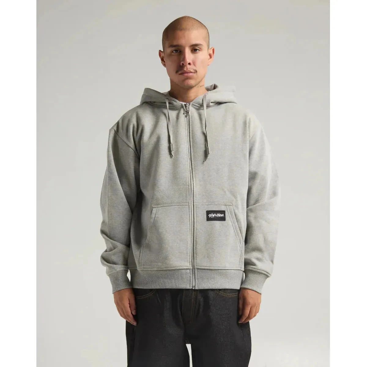 Shaka Wear Heavyweight Zip Hoodie for Men - Super Heavyweight Comfort Essential