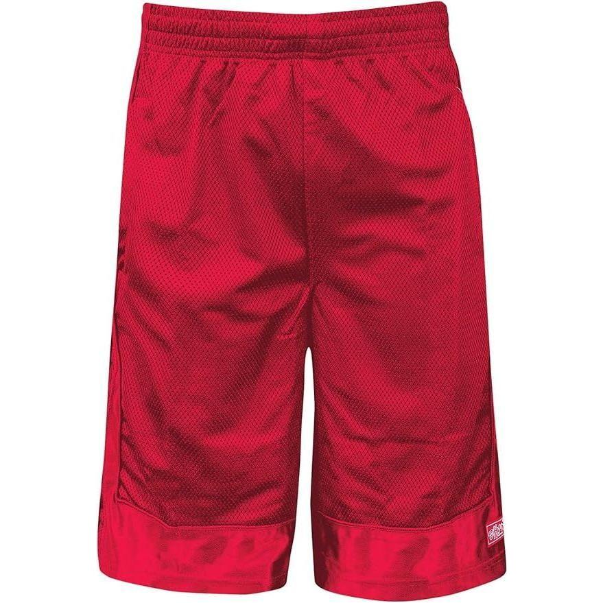 Shaka Wear Men's Basketball Shorts - Mesh Gym Shorts with Pockets for Athletic Performance