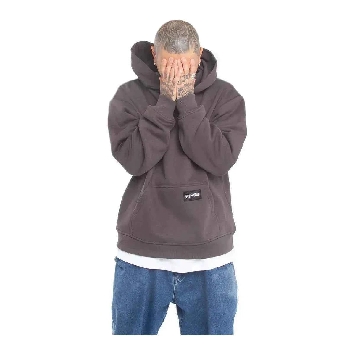 Shaka Wear Heavyweight Fleece Hoodie - Men's Essential Super Heavyweight Design