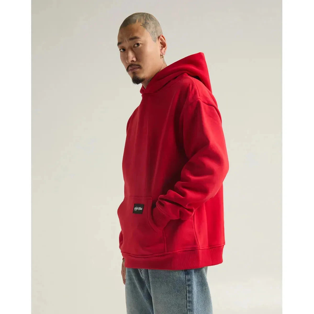 Shaka Wear Heavyweight Fleece Hoodie - Men's Essential Super Heavyweight Design