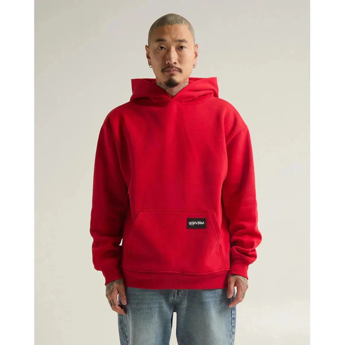 Shaka Wear Heavyweight Fleece Hoodie - Men's Essential Super Heavyweight Design