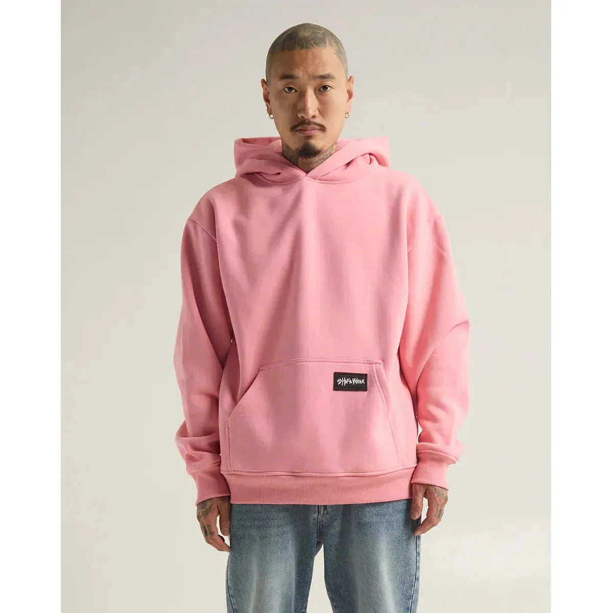 Shaka Wear Heavyweight Fleece Hoodie - Men's Essential Super Heavyweight Design