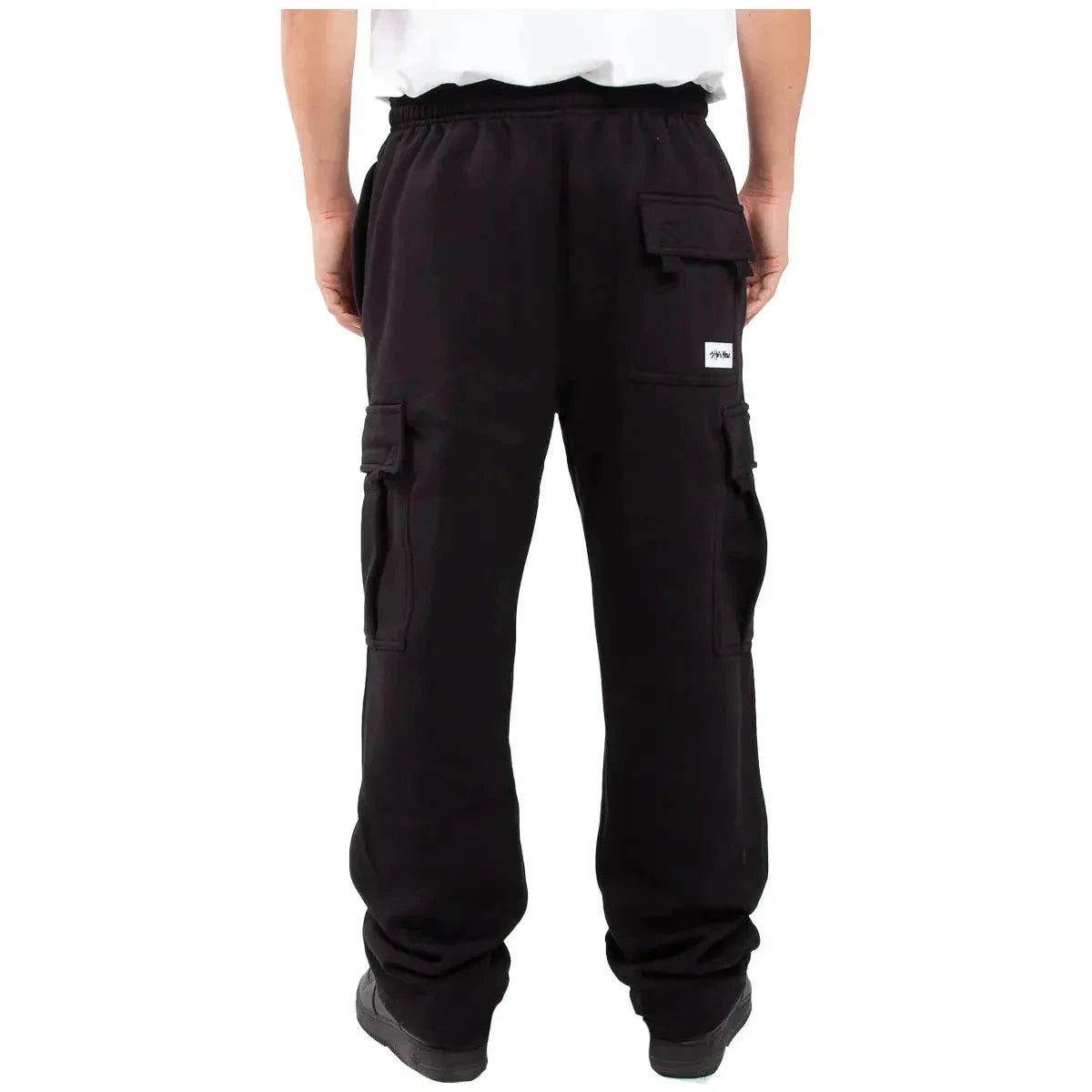 Shaka wear Men's Cargo Sweatpants - Comfortable Cotton Casual SK Menswear with Pockets