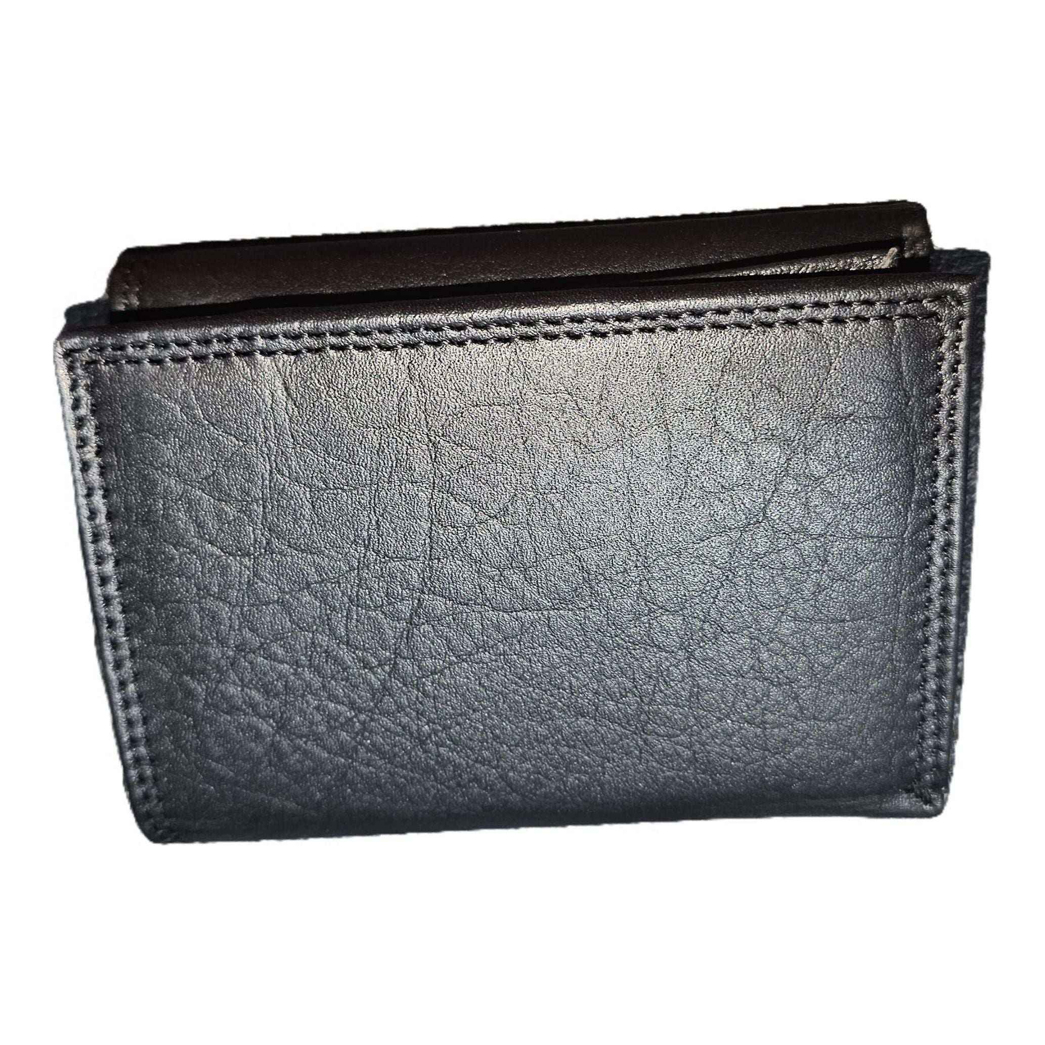 RFID Wallet Genuine Leather with 2 Zippers, Made in India