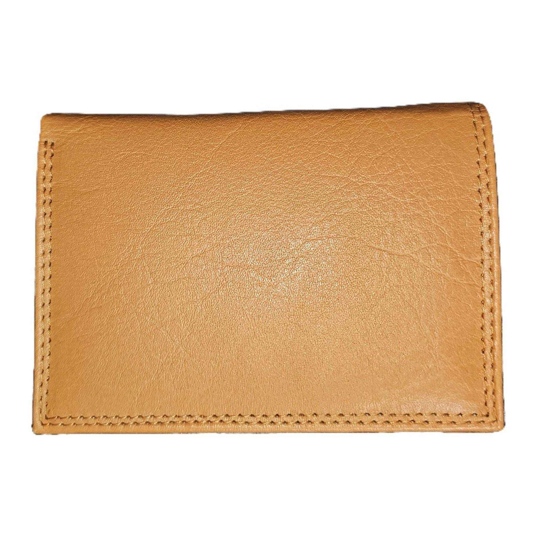 RFID Wallet Genuine Leather with 2 Zippers, Made in India