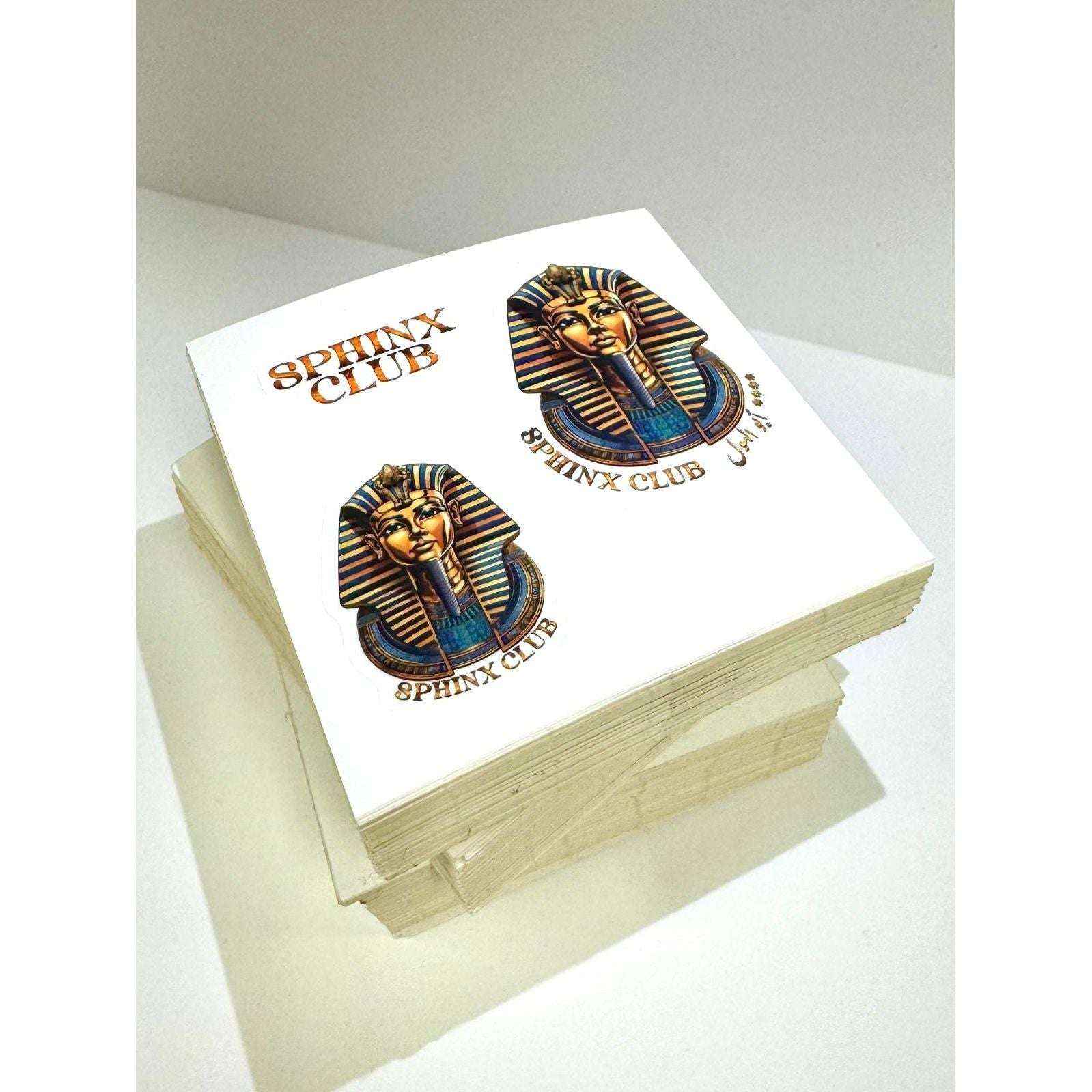 Customize Your Gear with Sphinx Stickers Pack - 3 Different Designs (3in x 3in)