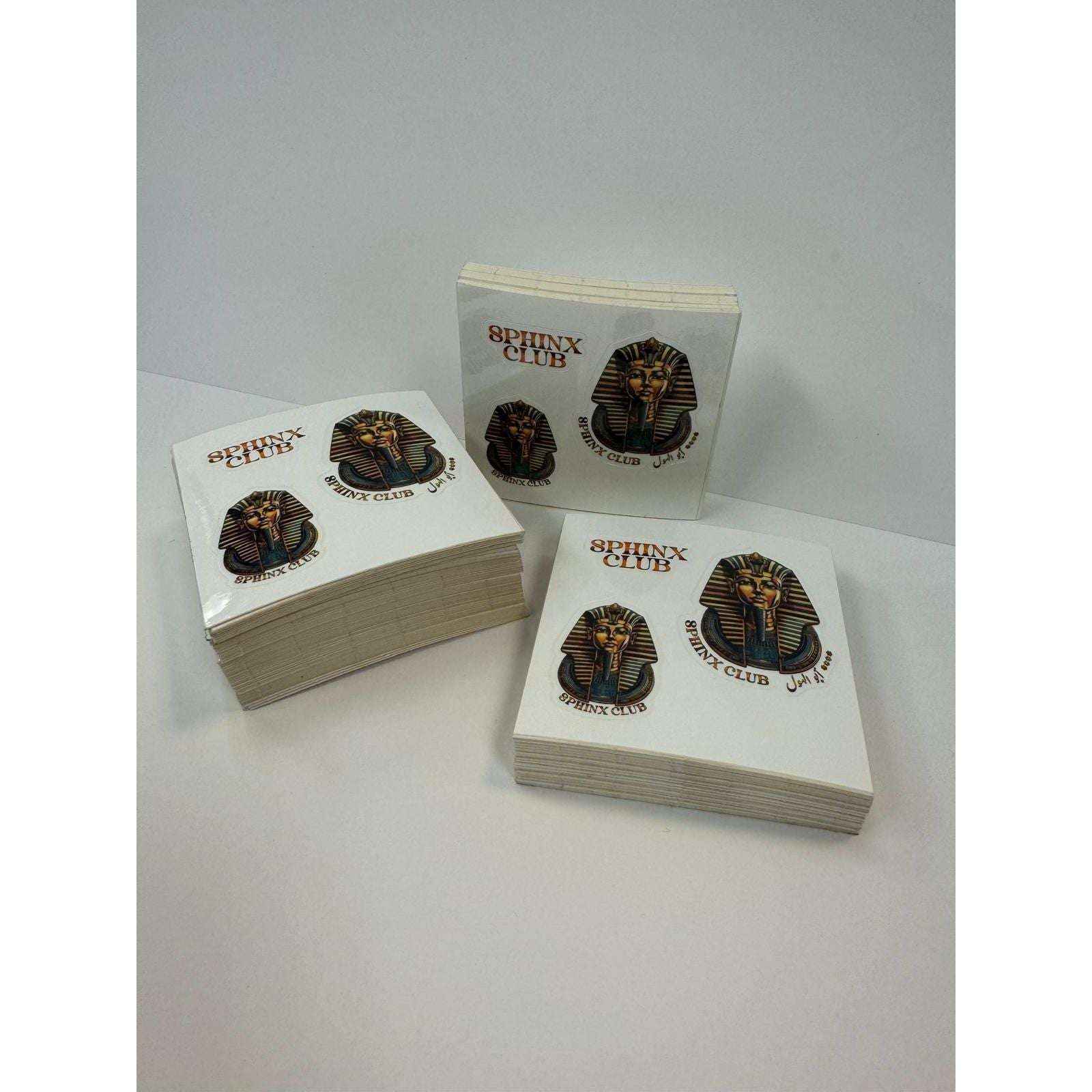 Customize Your Gear with Sphinx Stickers Pack - 3 Different Designs (3in x 3in)