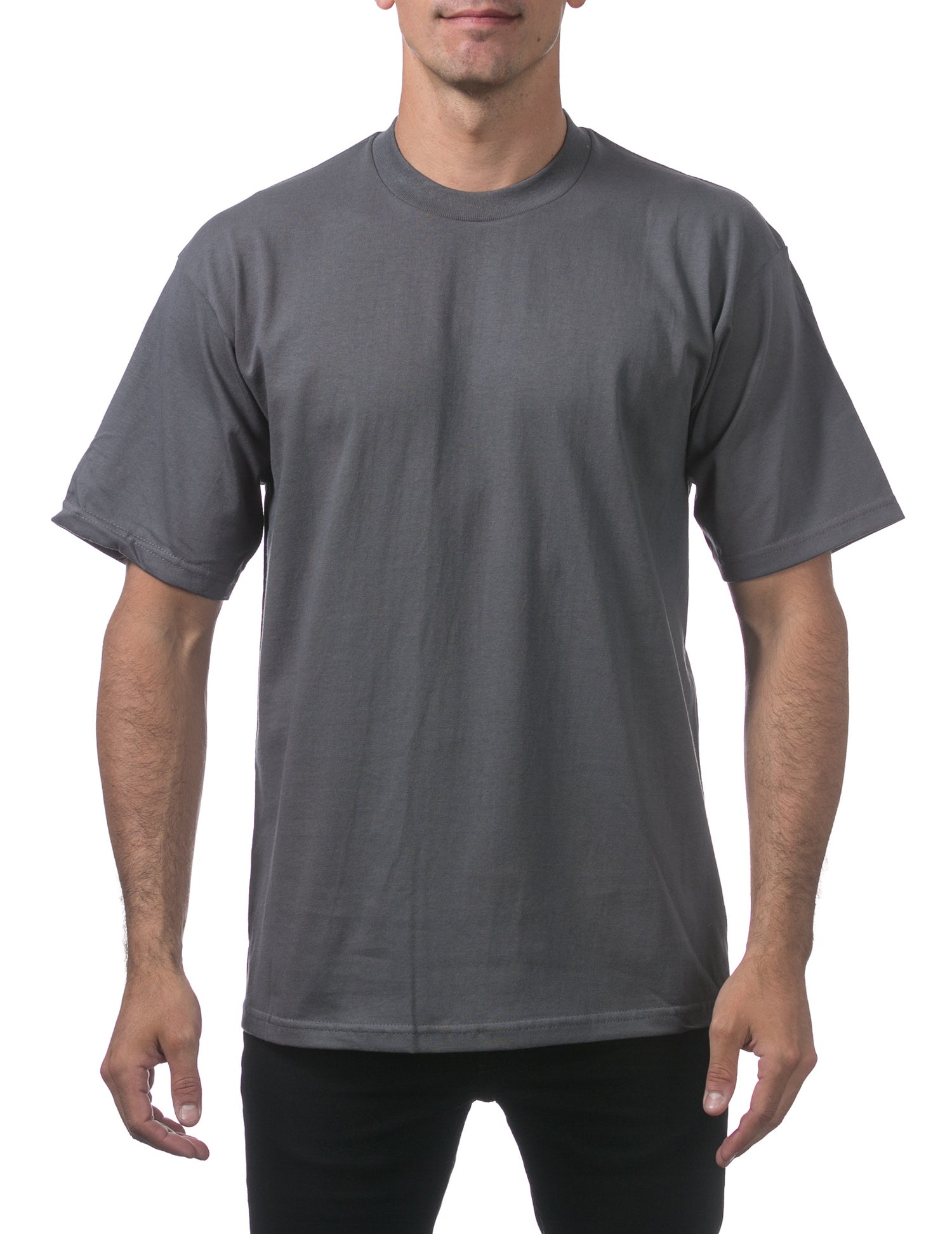 Pro Club Men's Short Sleeve T-Shirt Heavyweight Cotton