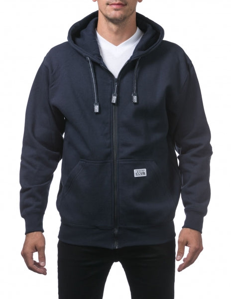 Live Pro Club Men's Hoodie with  Full Zip, Front Pockets,