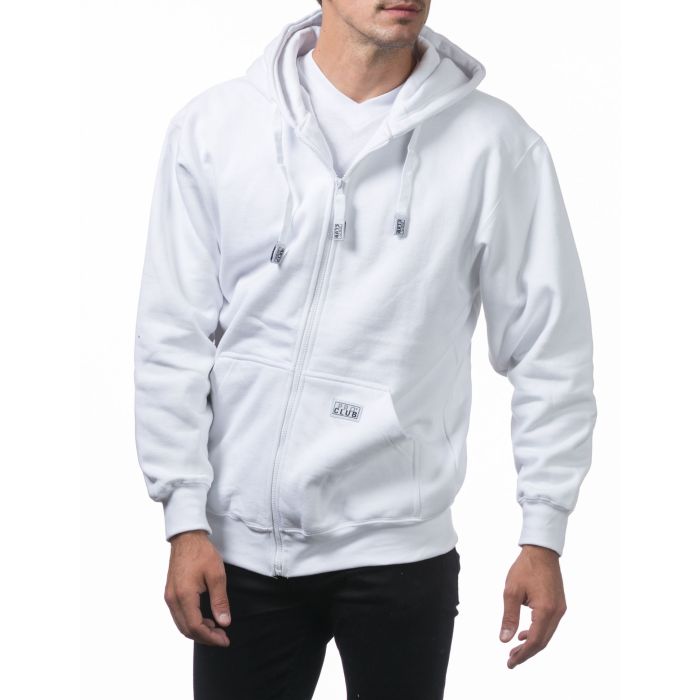 Live Pro Club Men's Hoodie with  Full Zip, Front Pockets,