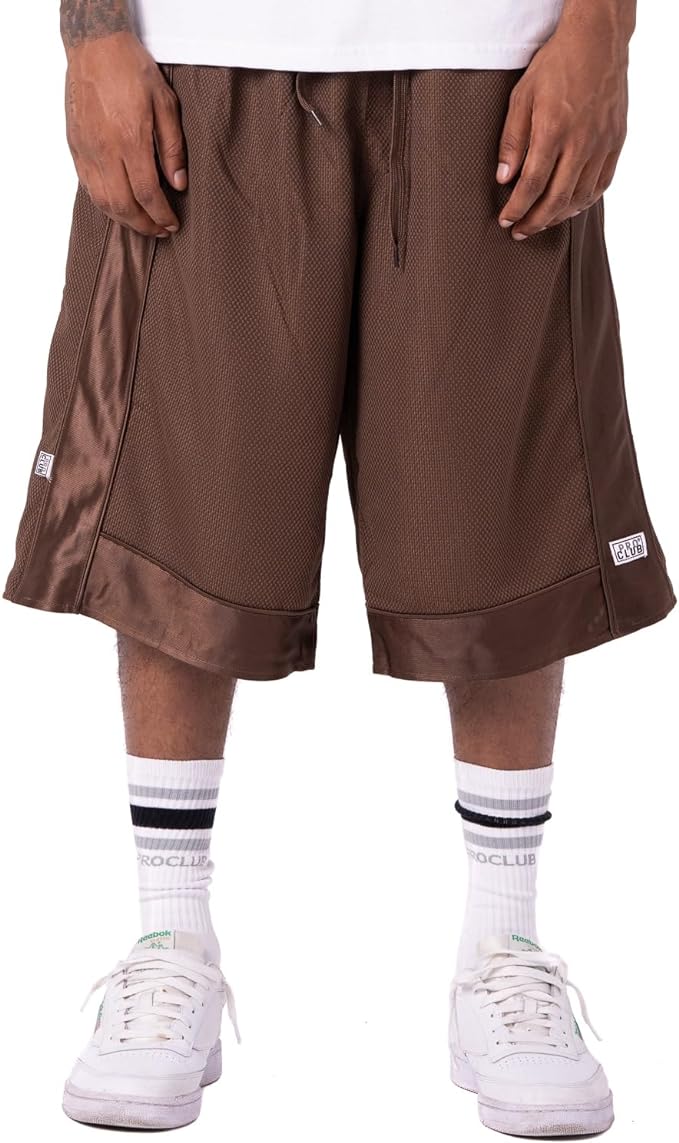 Pro Club Men's Heavyweight Mesh Basketball Shorts