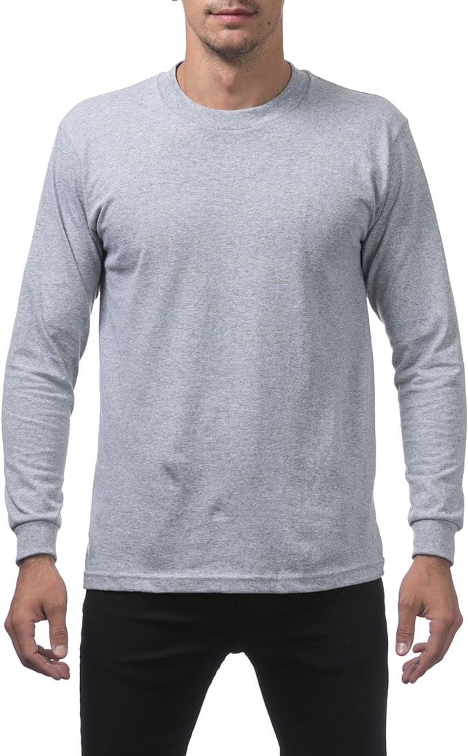 Pro Club Men's Heavyweight Long Sleeve T-Shirt