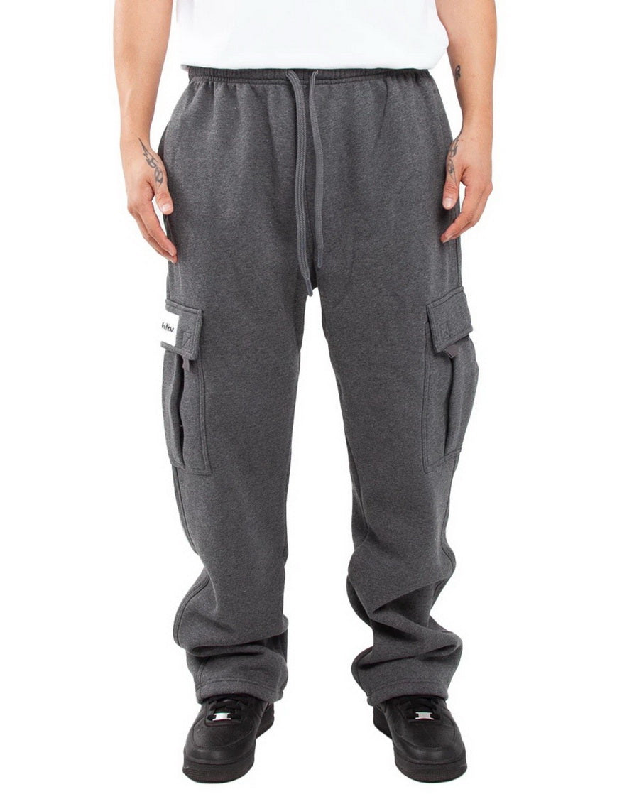 Shakawear Men's Cargo Sweatpants Cotton Casual SK Menswear Pocket