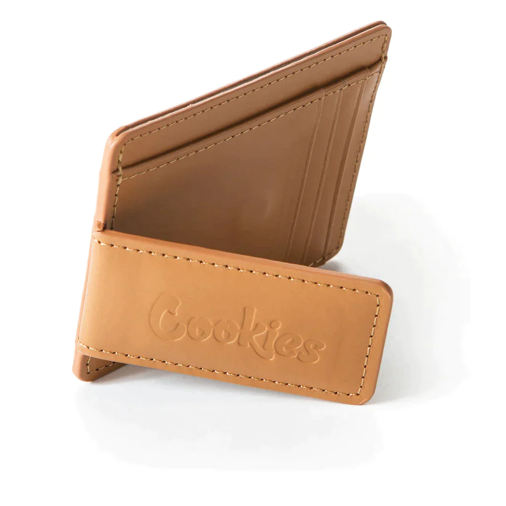 BIG CHIPS COOKIES MONEY CLIPS LEATHER CARD HOLDER